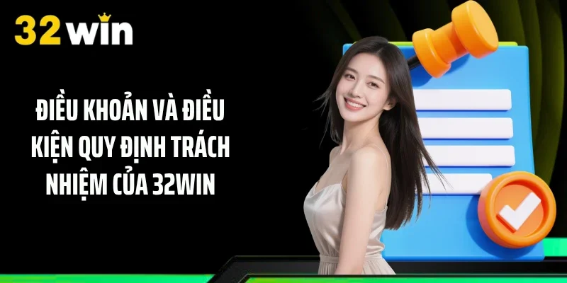 Điều khoản và điều kiện quy định trách nhiệm của 32WIN